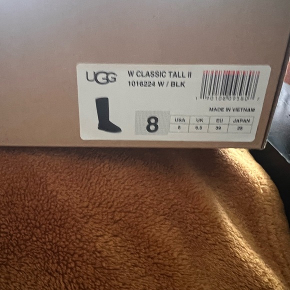 UGG Classic Tall II Boots - Black - Picture 1 of 5